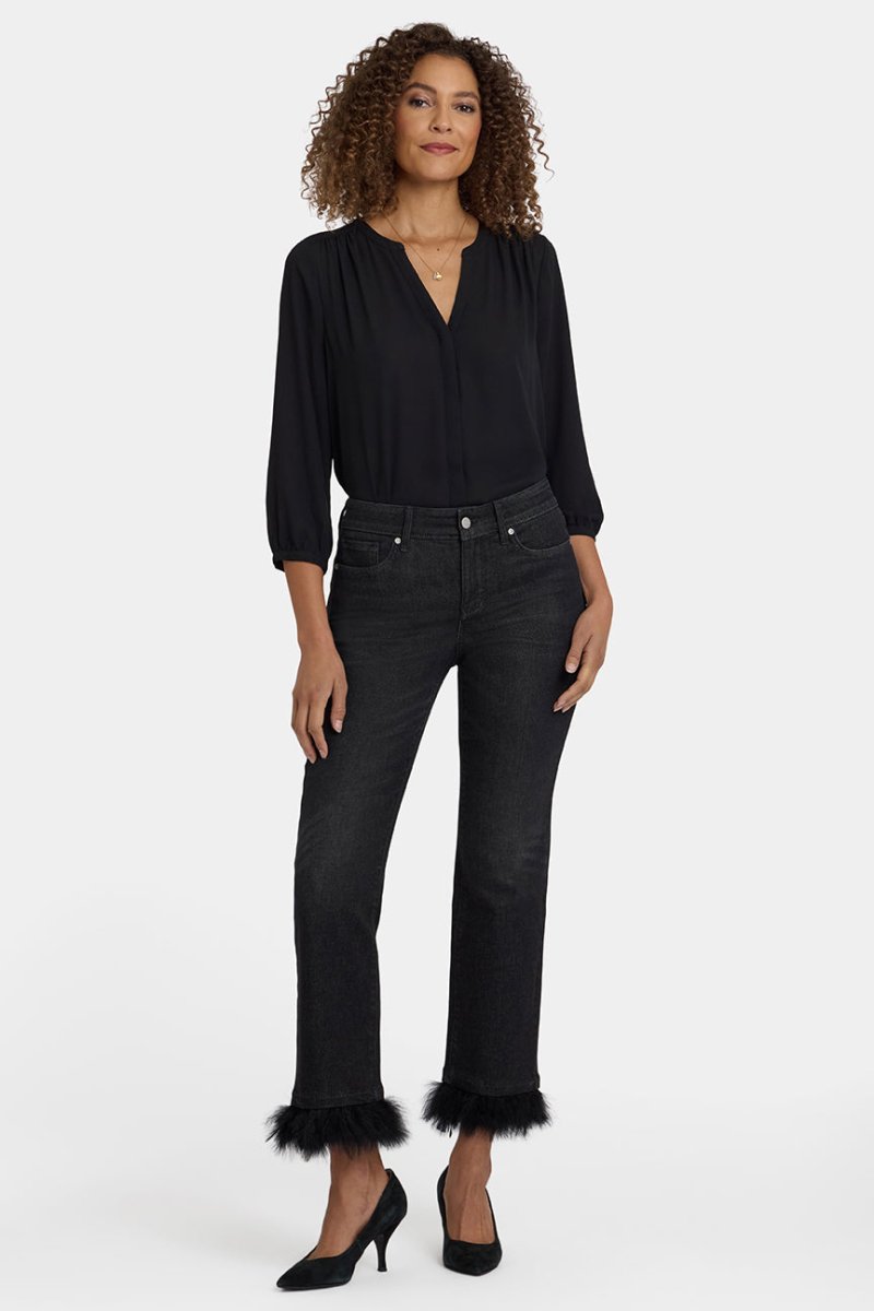 Marilyn Straight Ankle Jeans | French Nightfall | Denim | NYDJ