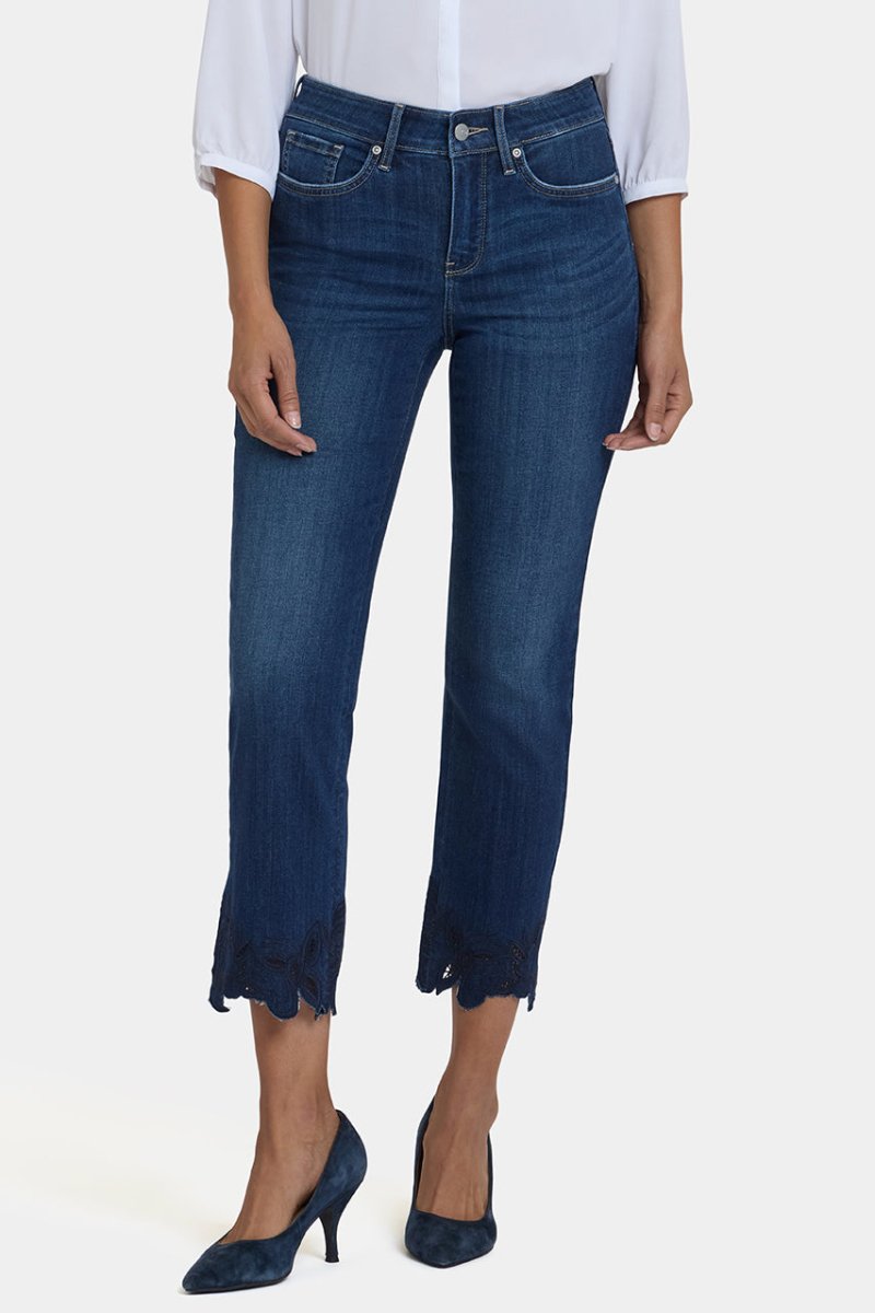 Marilyn Straight Ankle Jeans in Sure Stretch® Denim | Wonderland | Pants | NYDJ