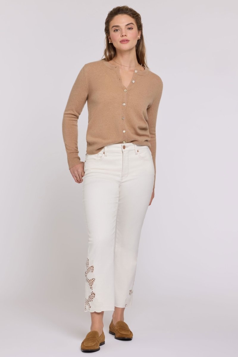 Marilyn Straight Ankle Jeans | Vintage White - NYDJ