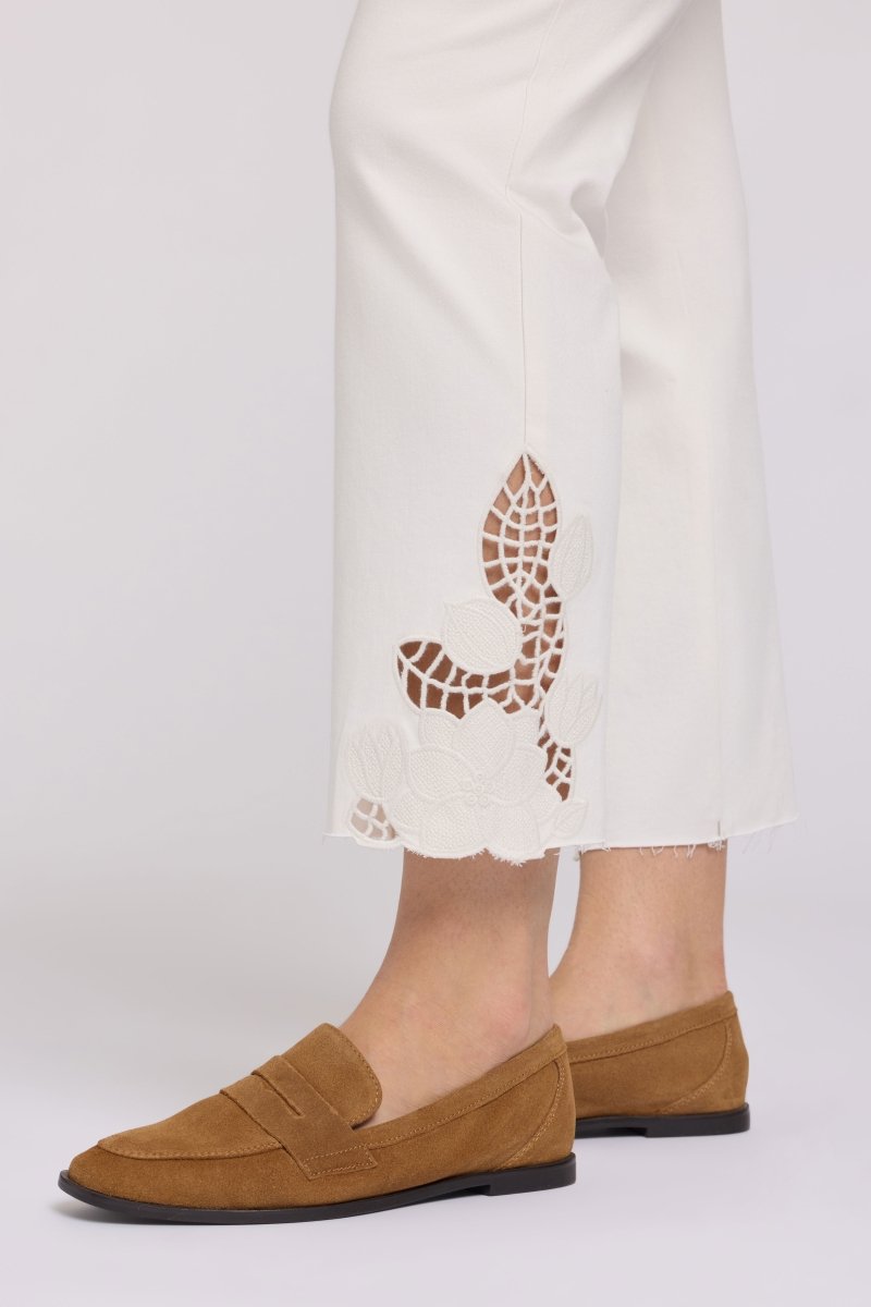 Marilyn Straight Ankle Jeans | Vintage White - NYDJ