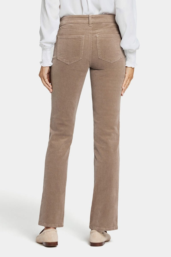 Marilyn Straight Corduroy Trouser | Saddlewood | Pants | NYDJ
