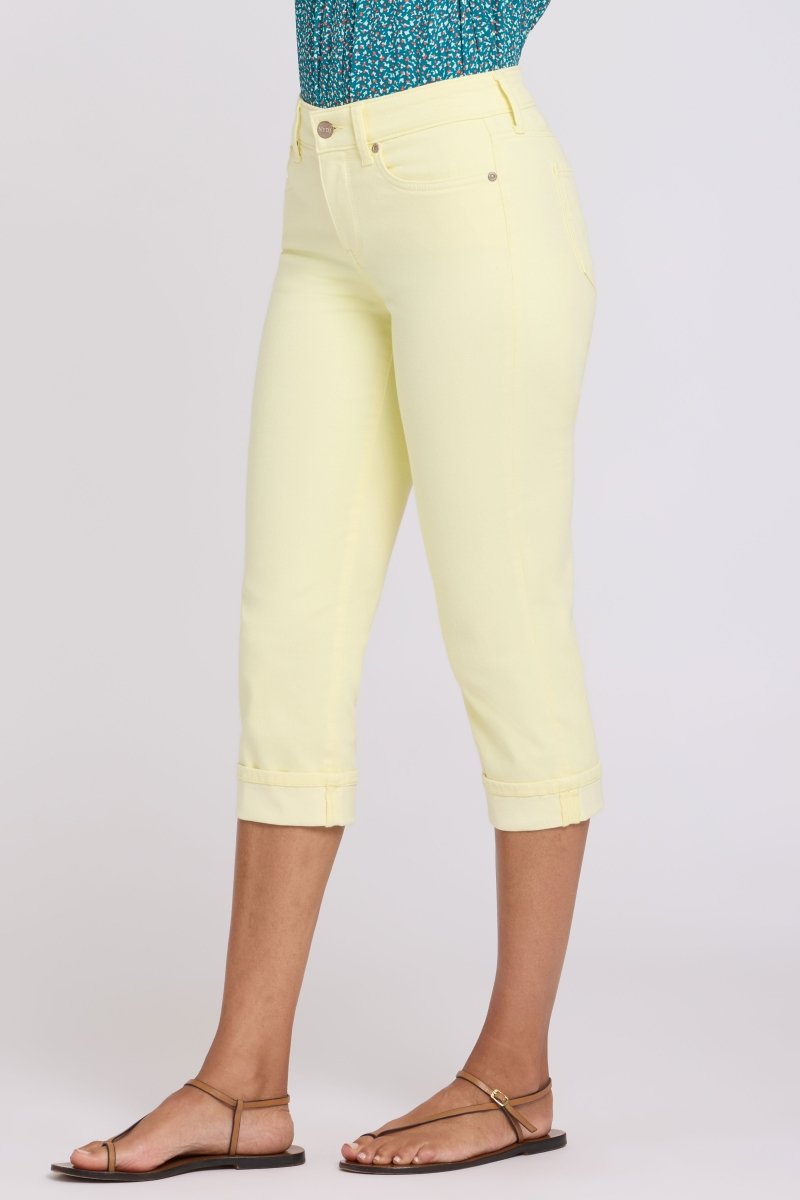 Marilyn Straight Crop Jeans In Cool Embrace® Denim | Chardonnay - NYDJ