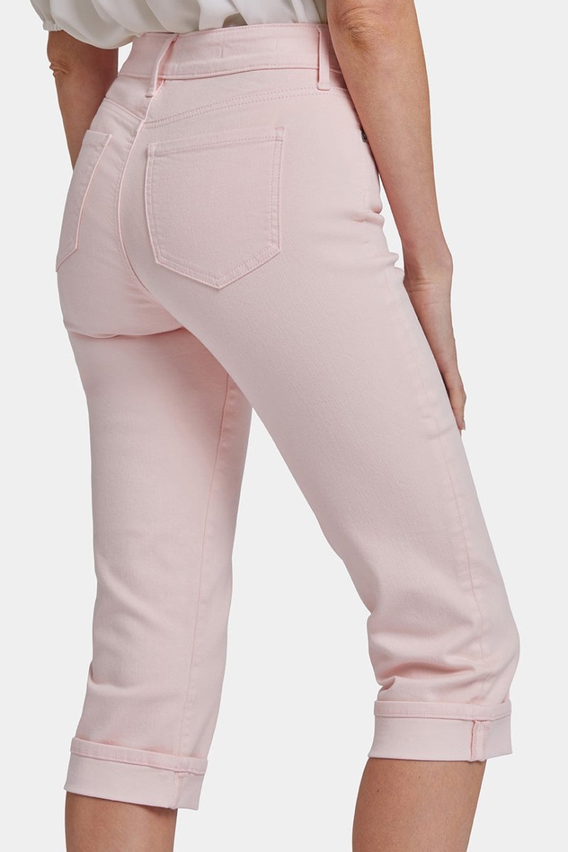 Marilyn Straight Crop Jeans In Cool Embrace® Denim | Crystal Pink | Pants | NYDJ