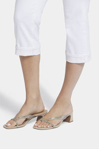 Marilyn Straight Crop Jeans In Cool Embrace® Denim | Optic White | Pants | NYDJ