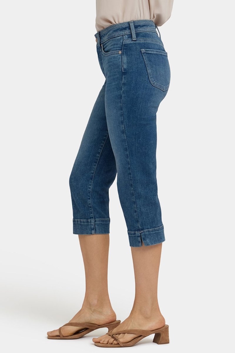 Marilyn Straight Crop Jeans In Re-New Denim | Breezy Palms | Denim | NYDJ