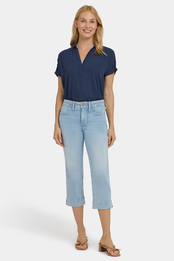 Marilyn Straight Crop Jeans In Re-New Denim | Keys View | Denim | NYDJ