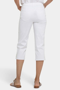 Marilyn Straight Crop Jeans | Optic White | Pants | NYDJ