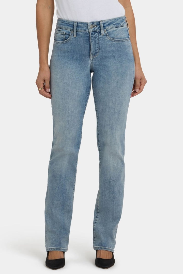 Marilyn Straight Jeans Light Blue Premium Denim (Tall) | Haley | Denim | NYDJ