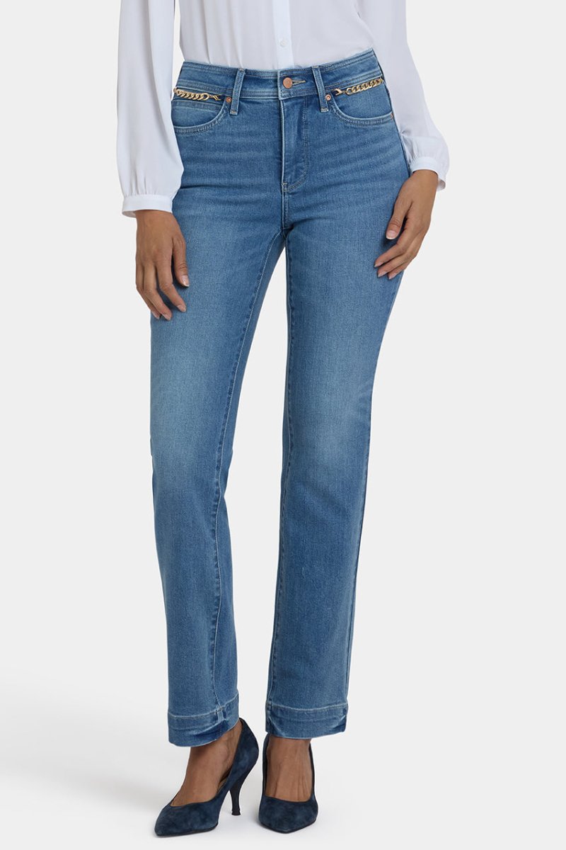 Marilyn Straight Jeans | Bastille Sea | Denim | NYDJ