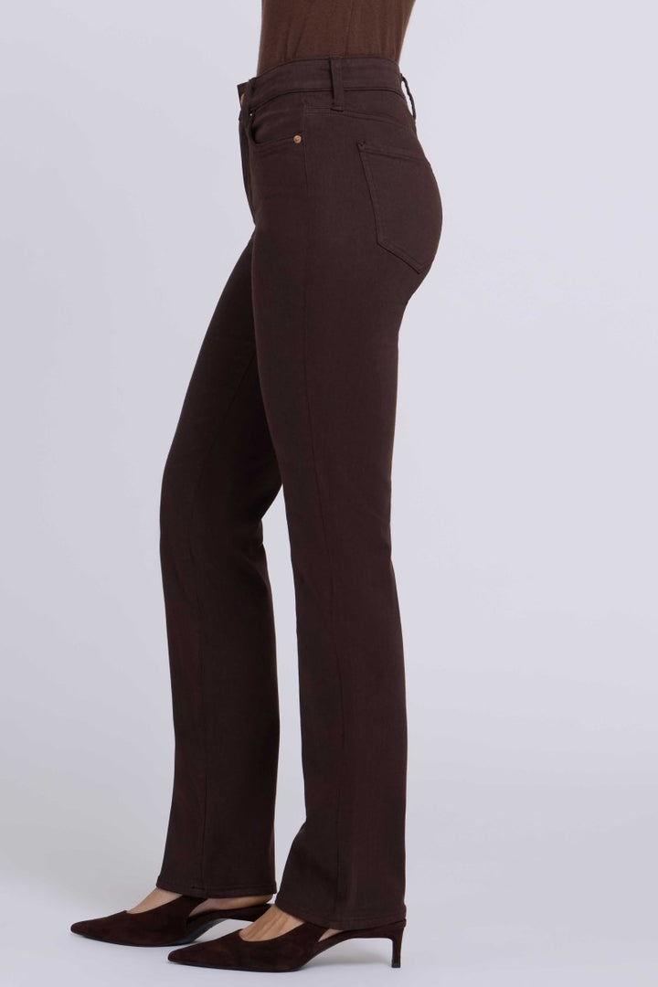 Marilyn Straight Jeans In Sure Stretch® Denim | Bitter Chocolate - NYDJ