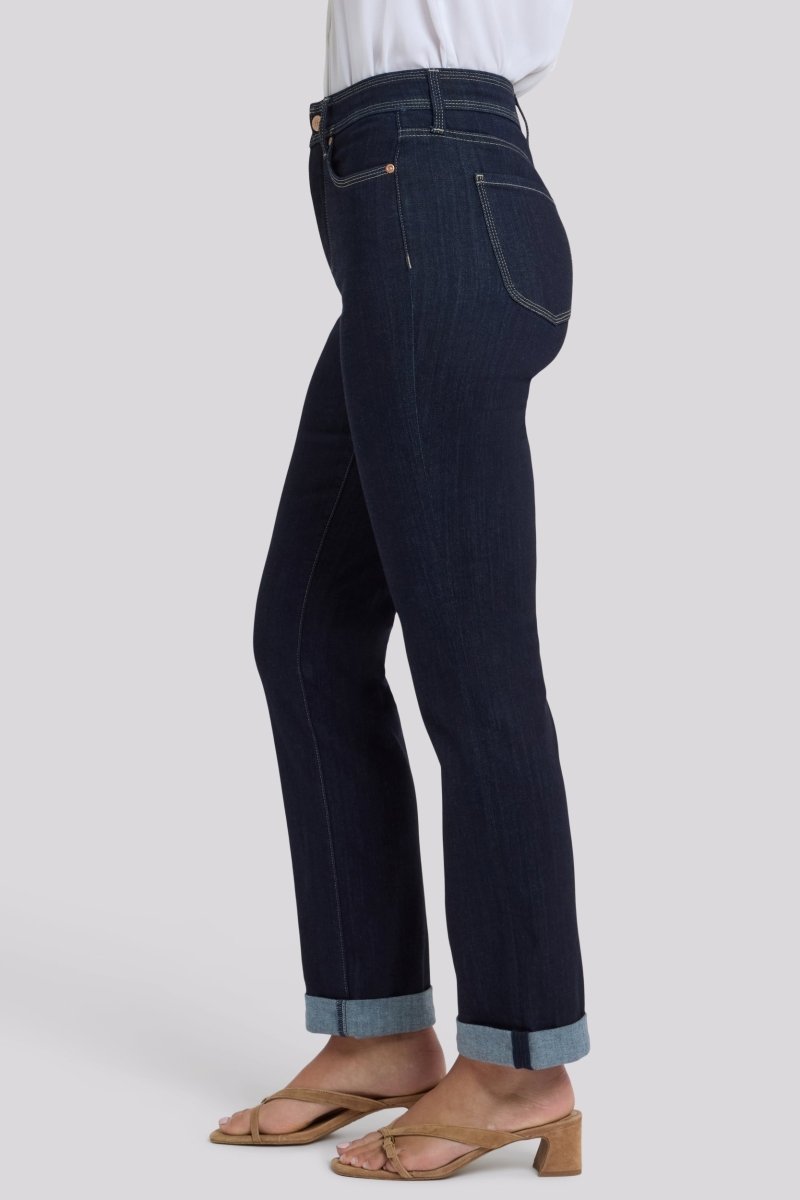 Marilyn Straight Jeans In Sure Stretch® Denim With High Rise | Morningtides | Denim | NYDJ