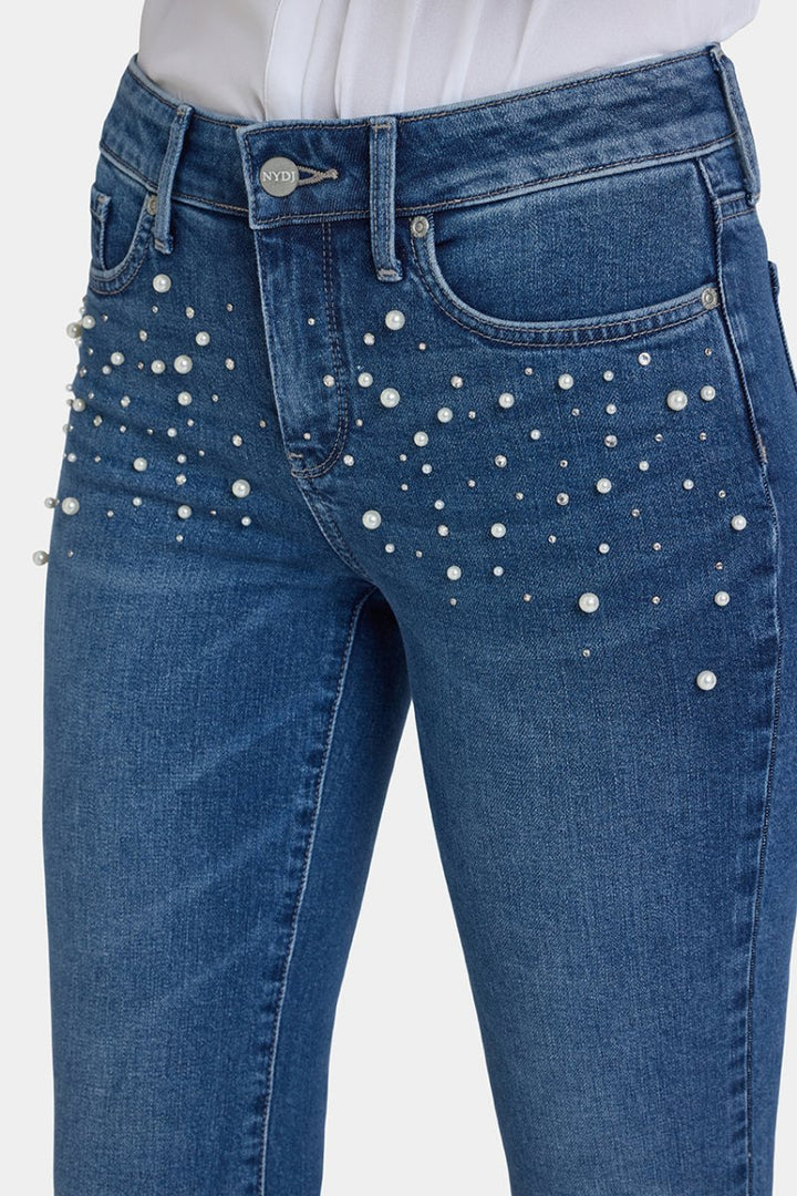Marilyn Straight Jeans | Lake Notre-Dame | Denim | NYDJ