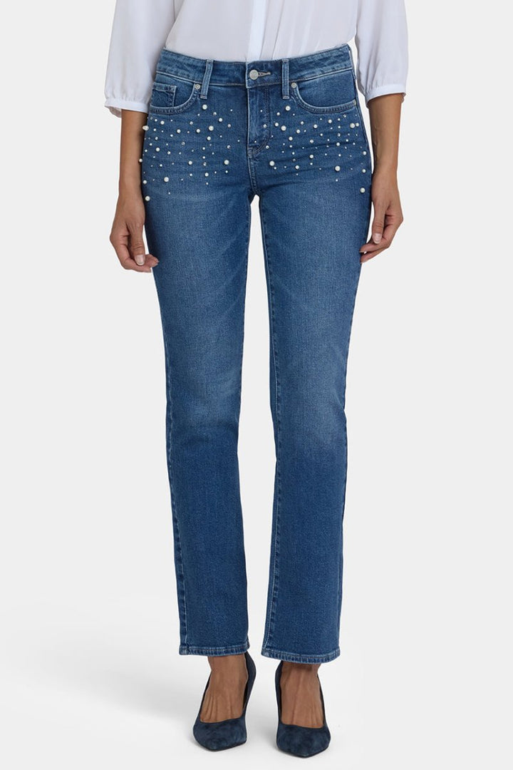 Marilyn Straight Jeans | Lake Notre-Dame | Denim | NYDJ