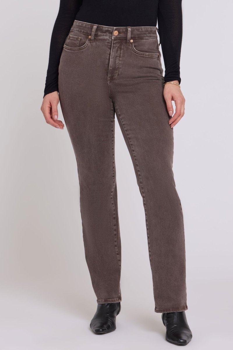 Marilyn Straight Jeans | Retro Espresso - NYDJ