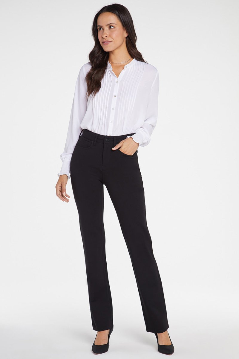Marilyn Straight Sculpt-Her™ Pants | Black | Pants | NYDJ