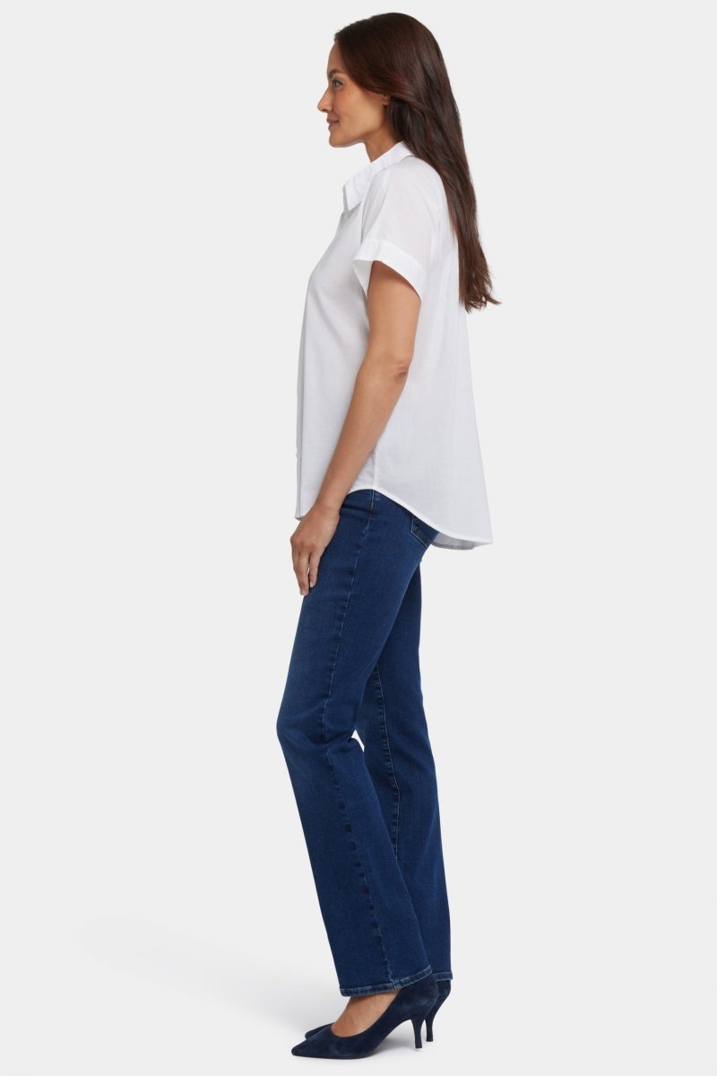 Maya Blouse | Optic White | Blouse | NYDJ