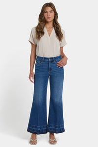 Mia Palazzo Ankle Jeans With High Rise | Trail Lands | Denim | NYDJ