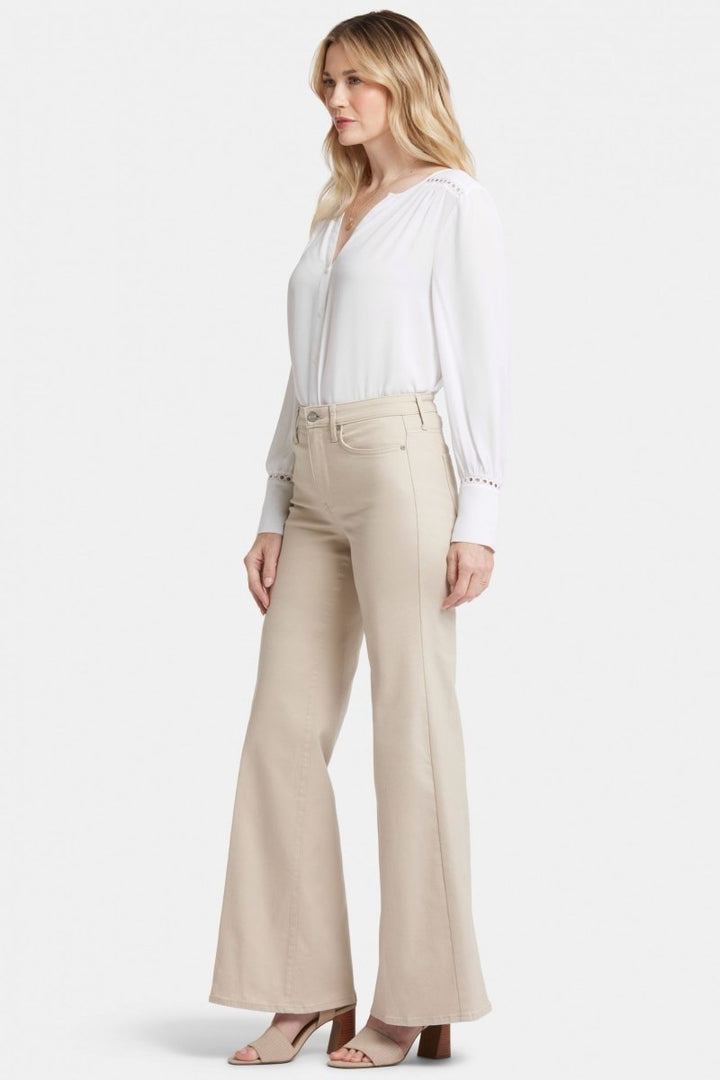 Mia Palazzo Jeans In Petite With High Rise | Feather | Pants | NYDJ