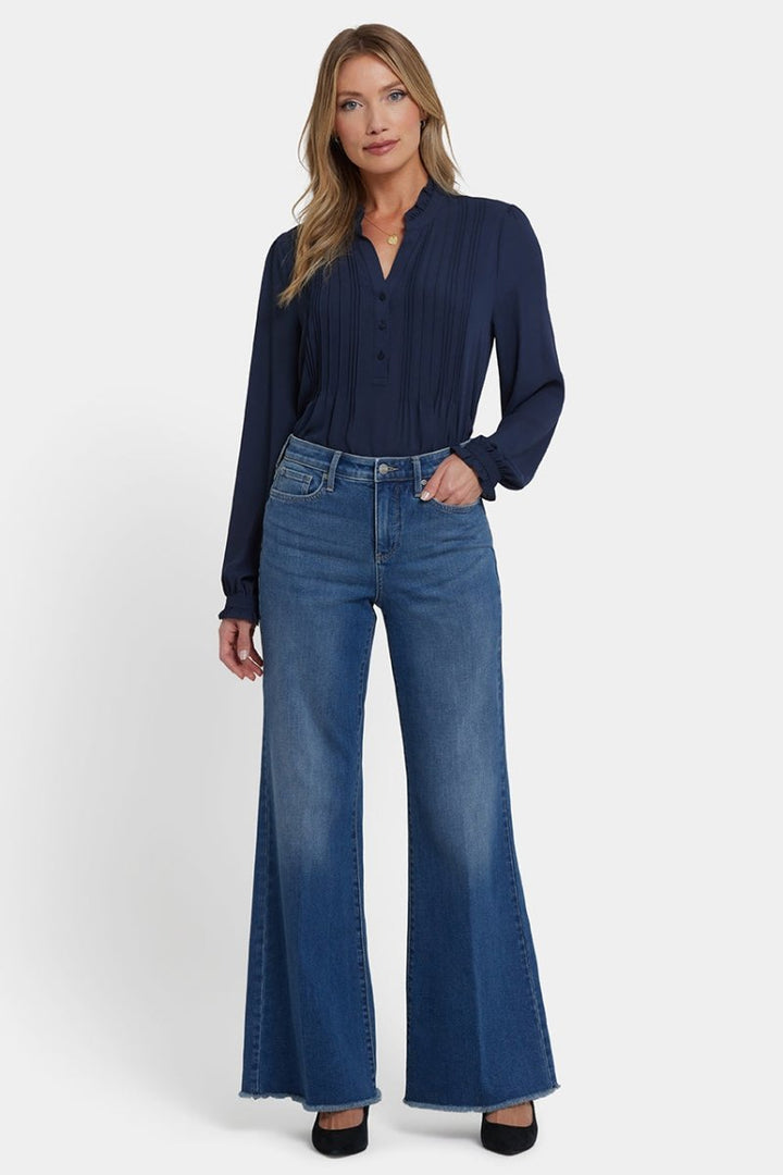 Mia Palazzo Jeans | Romantic Indigo | Denim | NYDJ
