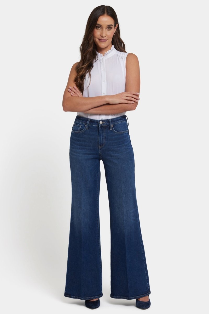 Mia Palazzo Jeans | Vintage Lapis | Pants | NYDJ