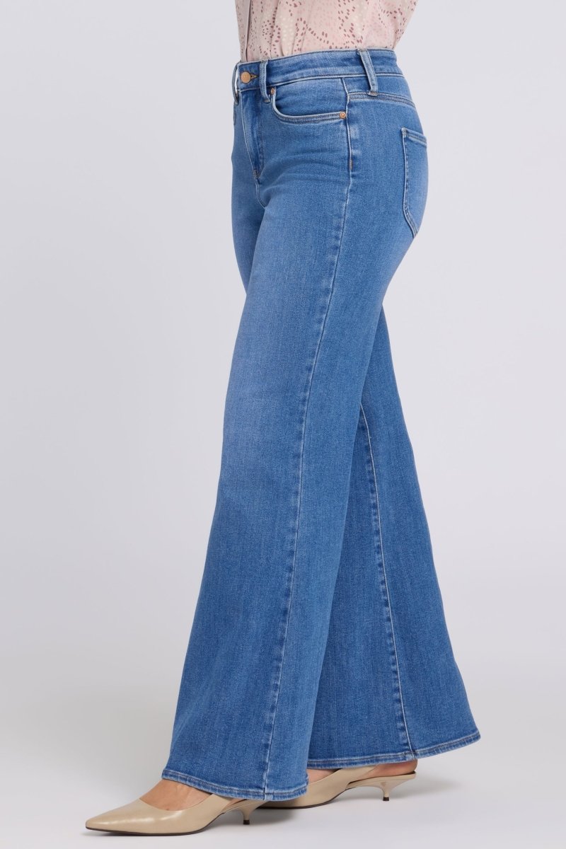Mia Palazzo Jeans With High Rise | Blue Paradise | Denim | NYDJ