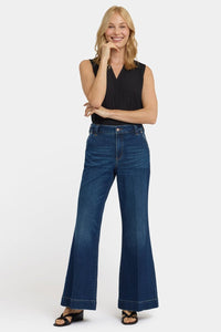 Mia Palazzo Jeans With High Rise | Sunset Villa | Denim | NYDJ