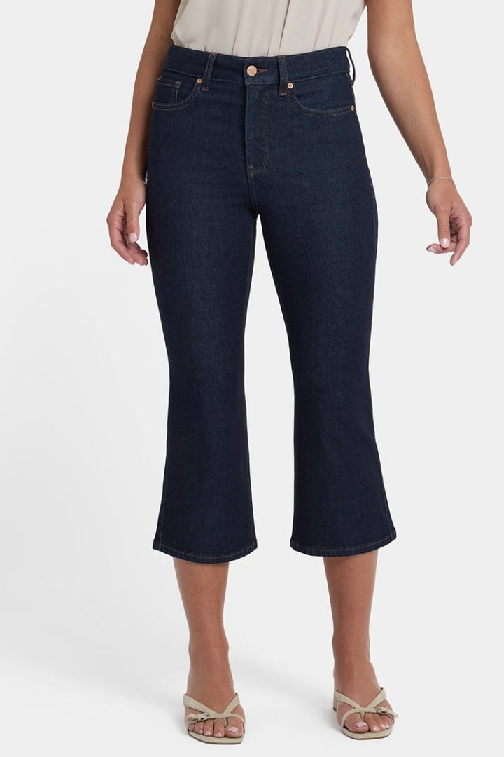 Monica Kick Flare Crop Jeans With High Rise | Magical | Denim | NYDJ