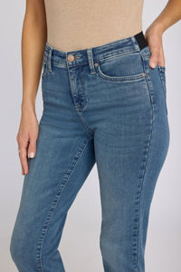 No Gapper™ Marilyn Straight Jeans In Sure Stretch® Denim | Breezy Palms | Pants | NYDJ