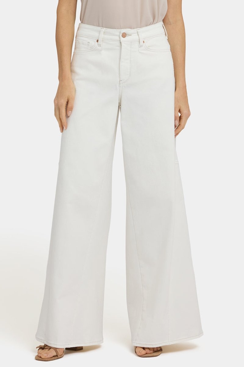 Nova Super Wide Leg | Vintage White - NYDJ