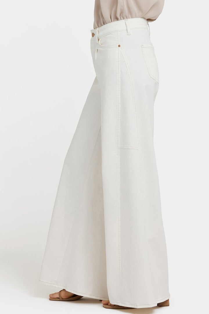 Nova Super Wide Leg | Vintage White - NYDJ