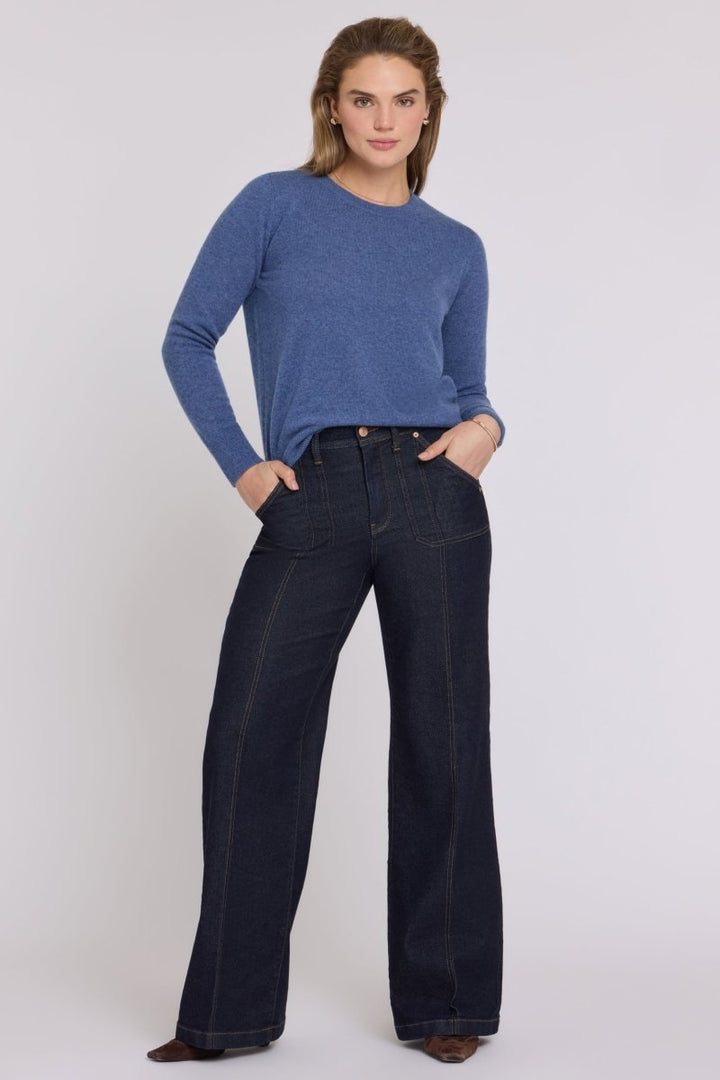 NYDJ Mia Palazzo Jeans With High Rise | Rinse - NYDJ