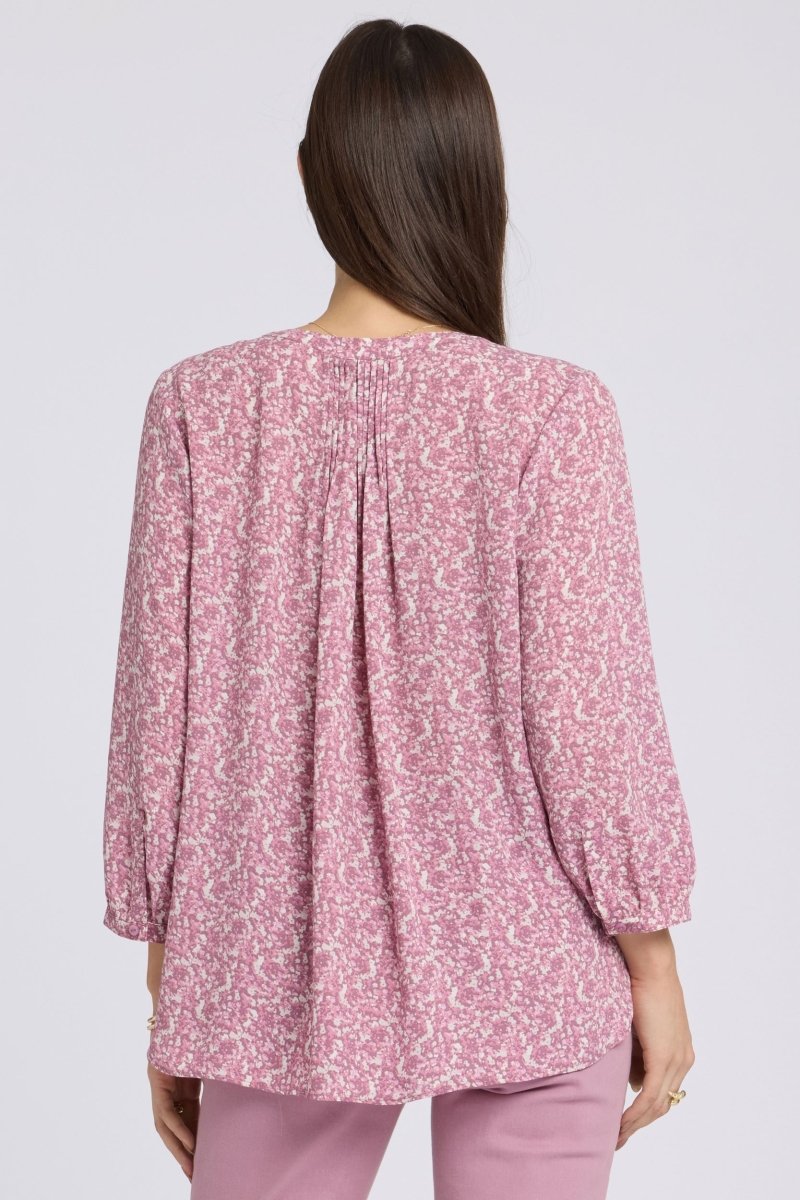 Pintuck Blouse | Destiny Ditsy - NYDJ