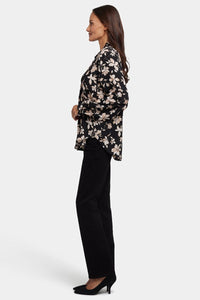 Pleated Front Tunic | Claudette | Top | NYDJ