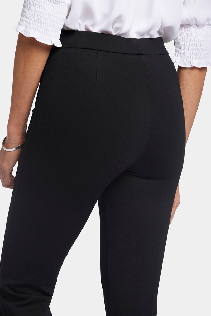 Pull-On Straight Sculpt-Her™ Ankle Trouser | Black | Pants | NYDJ