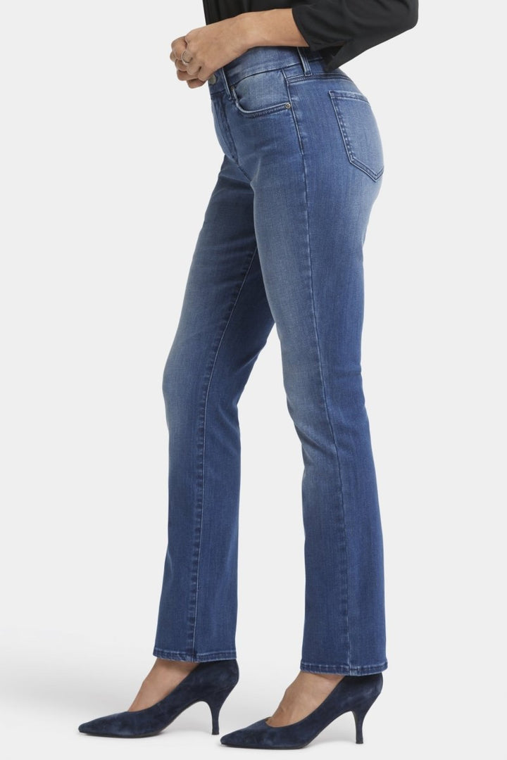 Sheri Slim Jeans Dark Blue Waist-Match™ Denim | Cascade Wave - NYDJ