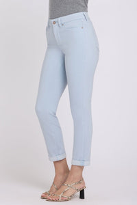 Sheri Slim Straight Ankle Jeans | Blue Clover | Pants | NYDJ