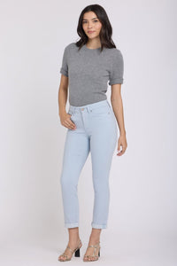 Sheri Slim Straight Ankle Jeans | Blue Clover | Pants | NYDJ