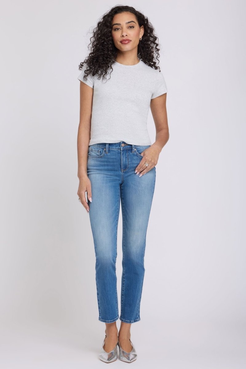 Sheri Slim Straight Ankle Jeans | Pacifica | Denim | NYDJ
