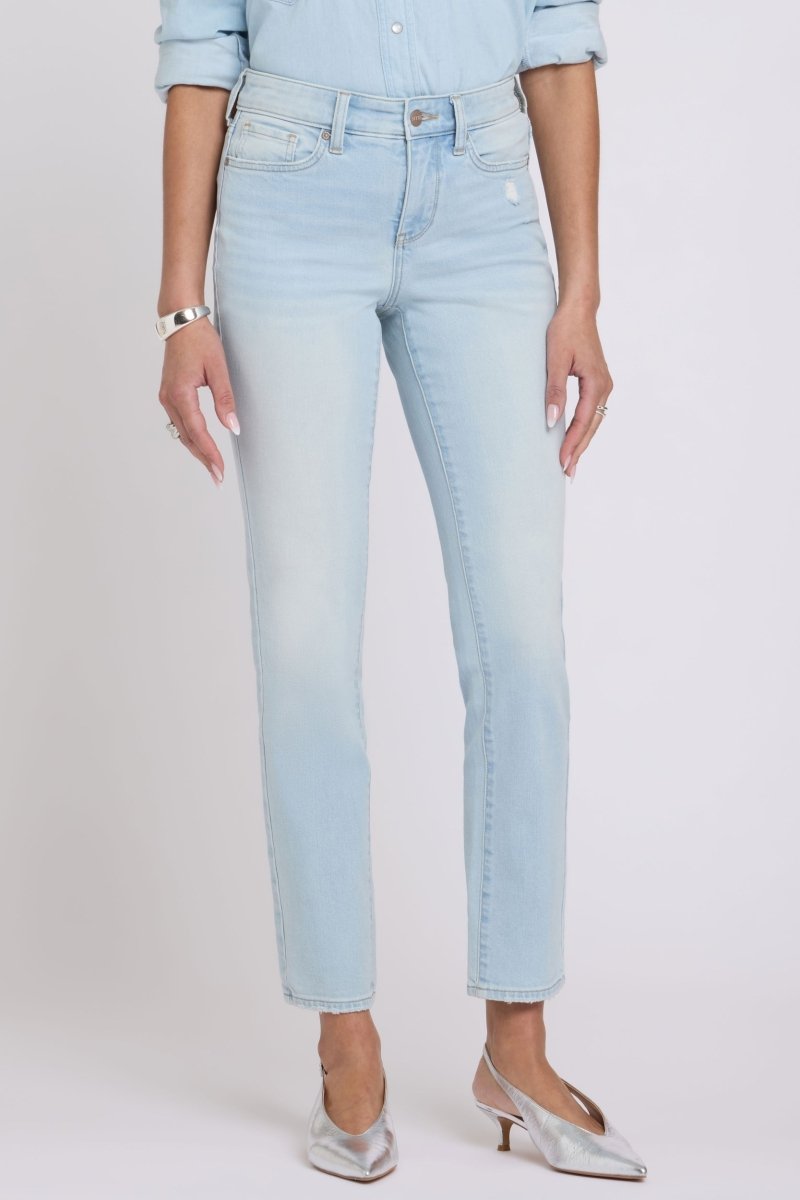 Sheri Slim Straight Ankle Jeans | Sky Valley | Denim | NYDJ
