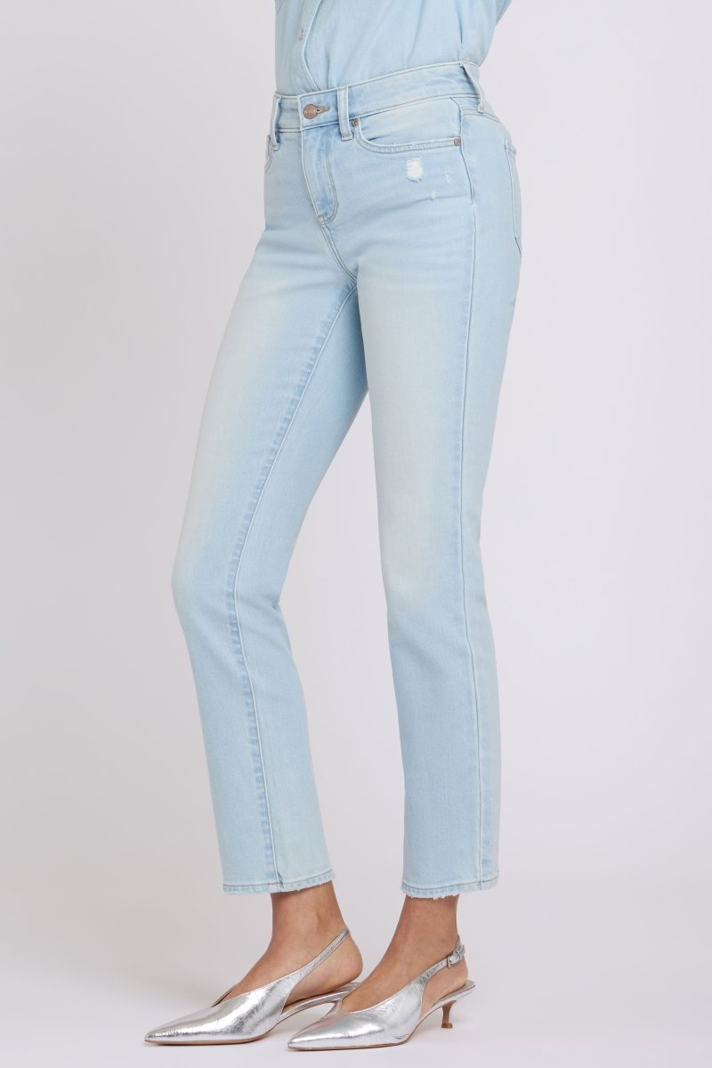 Sheri Slim Straight Ankle Jeans | Sky Valley | Denim | NYDJ
