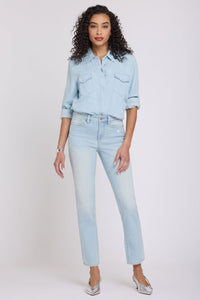 Sheri Slim Straight Ankle Jeans | Sky Valley | Denim | NYDJ