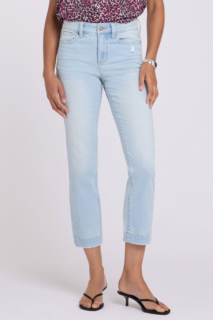 Sheri Slim Straight Ankle Jeans | Sky Valley - NYDJ