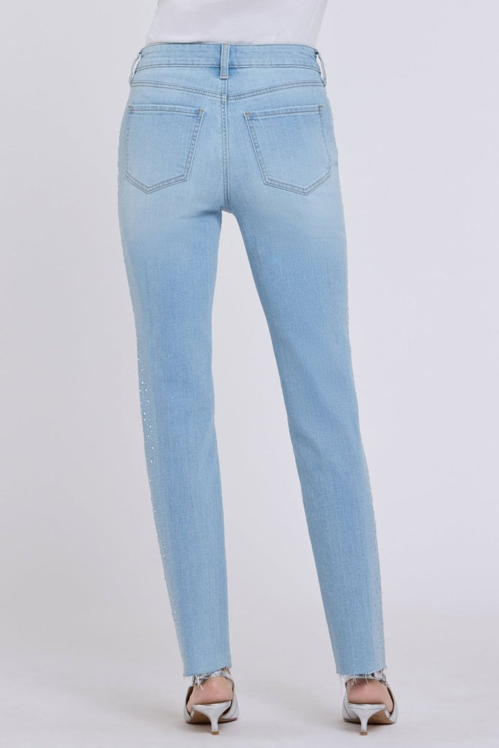 Sheri Slim Straight Jeans | Alyssum - NYDJ