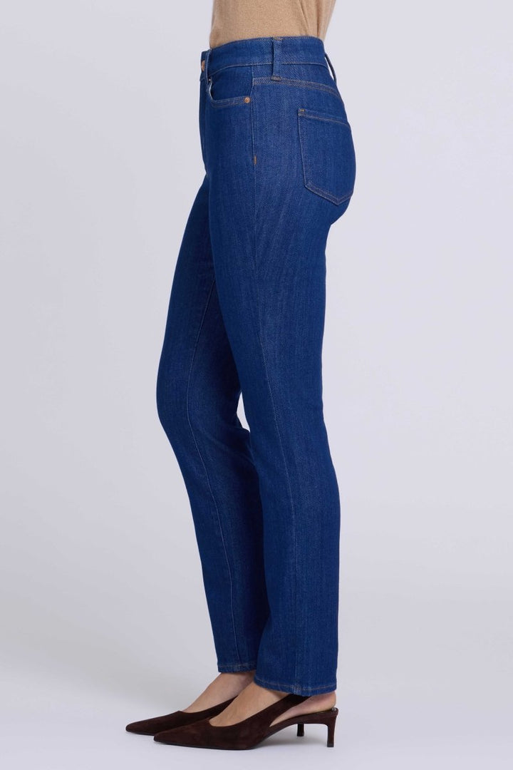 Sheri Slim Straight Jeans | Blue Rinse - NYDJ