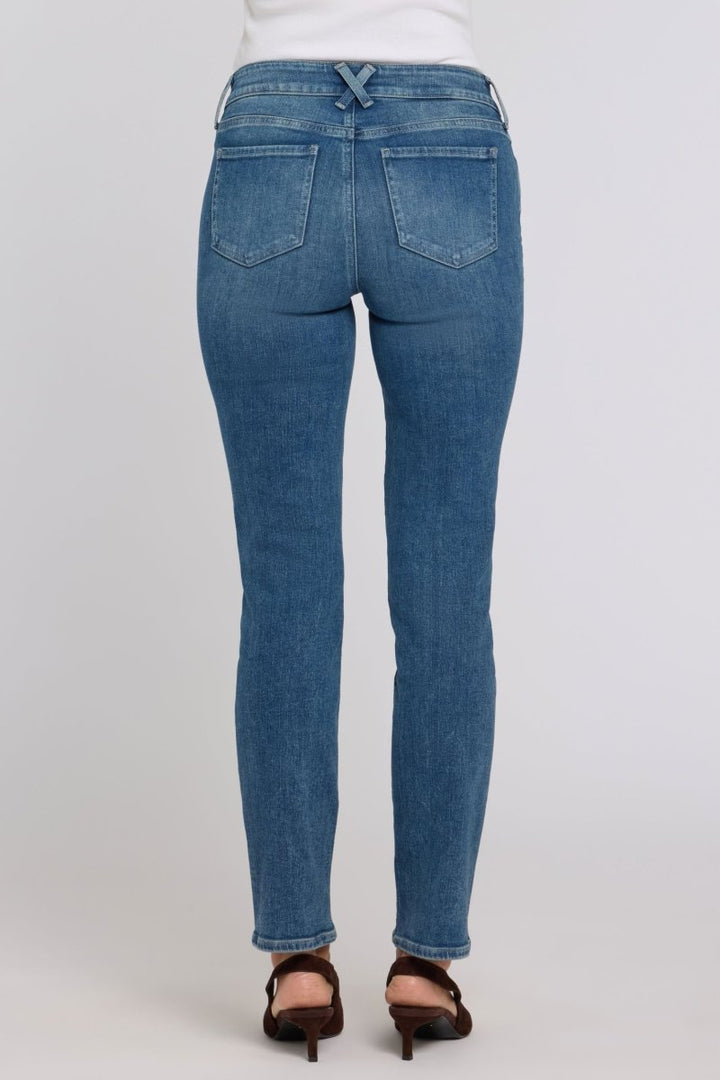 Sheri Slim Straight Jeans In Re-New Denim | Breezy Palms | Denim | NYDJ