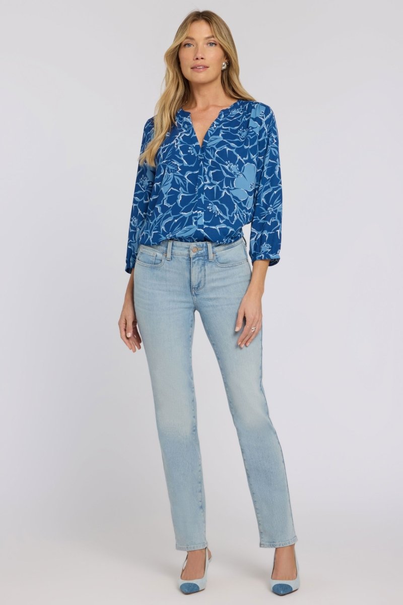 Sheri Slim Straight Jeans In Re - New Denim | Keys View - NYDJ