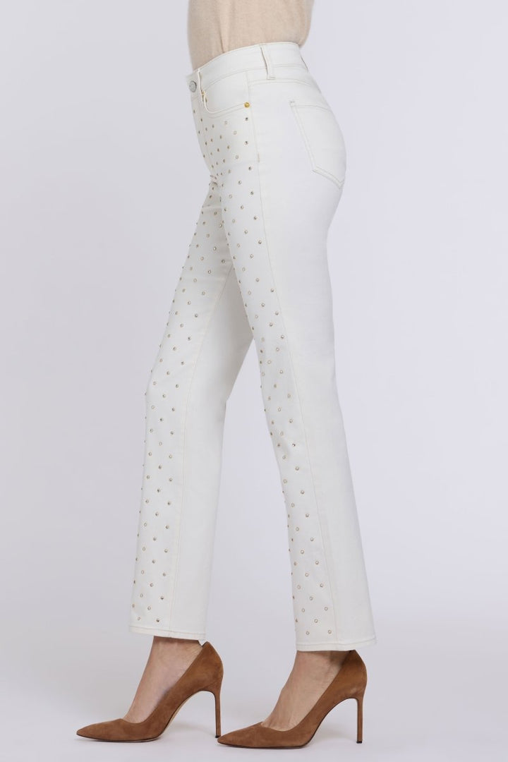 Sheri Slim Straight Jeans | Vintage White - NYDJ