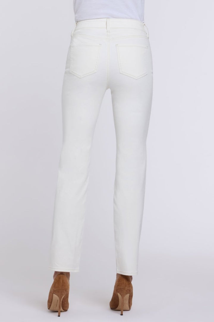 Sheri Slim Straight Jeans | Vintage White - NYDJ