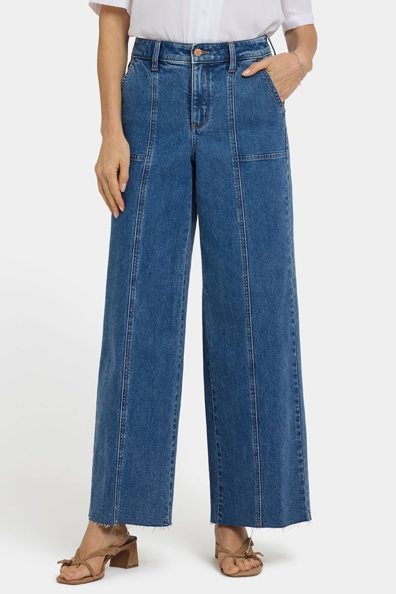 Simone Wide Leg Jeans With High Rise | Salton | Denim | NYDJ