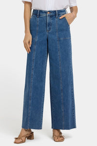 Simone Wide Leg Jeans With High Rise | Salton | Denim | NYDJ